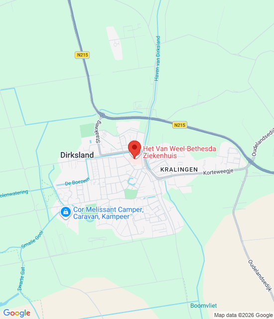Google maps afbeelding voor Huisartsenspoedpost Dirksland